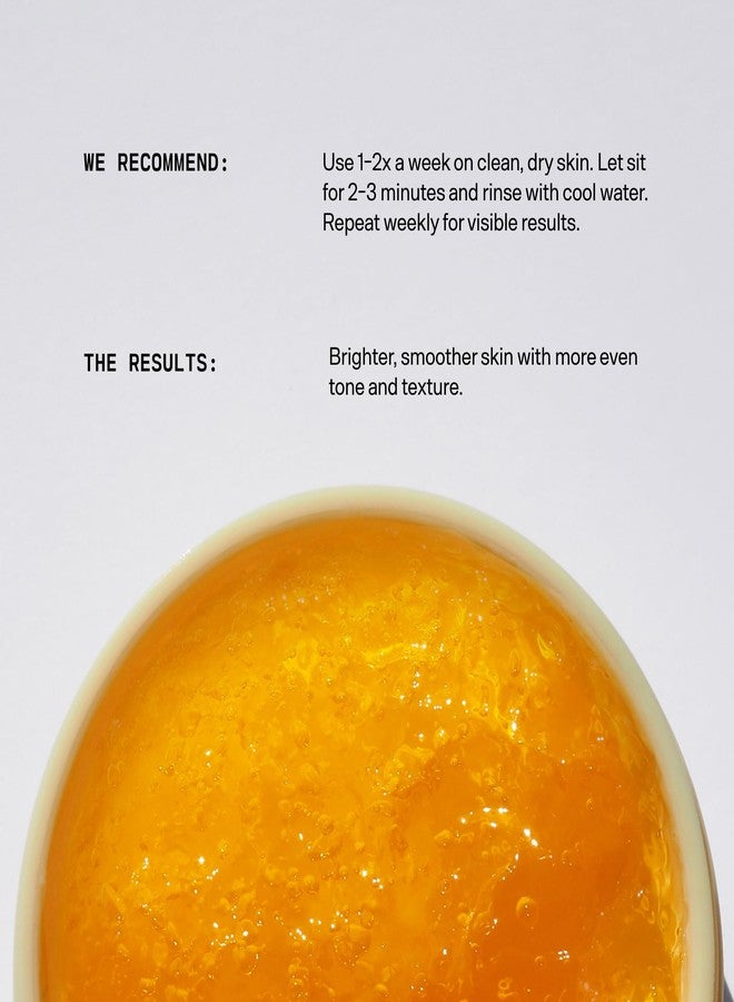Versed Doctor's Visit Skin Resurfacing Face Mask - Glycolic Acid + Lactic Acid Face Exfoliant for Dark Spots & Skin Texture - AHA BHA Enzyme Mask to Brighten, Smooth Rejuvenate (1.7 fl oz / 50 ml) - Image 5